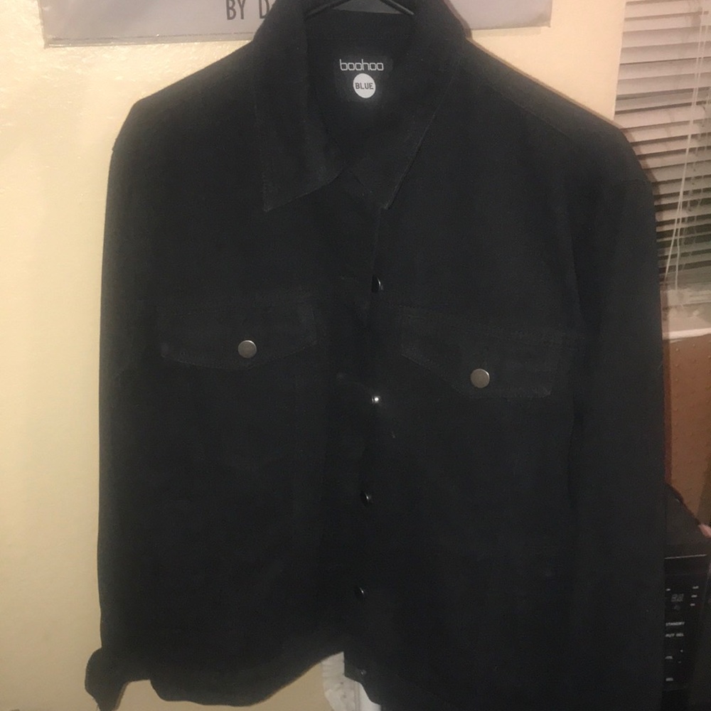 Oversized denim jacket